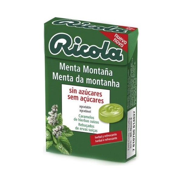 Ricola Caramelos Menta Montaña Sa 50 g